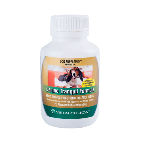 Vetalogica Canine Tranquil Formula Dog Supplement 120 Pack