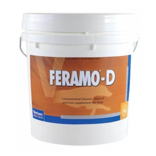 Virbac Feramo D Vitamin and Mineral Supplement for Dogs 9kg
