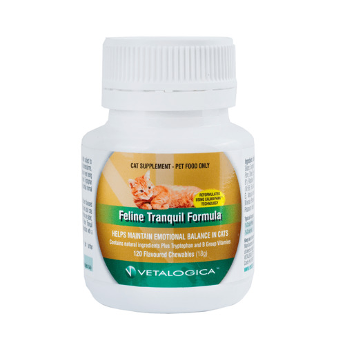 Vetalogica Feline Tranquil Formula Cat Supplement 120 Pack