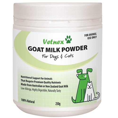 Vetnex Goat Milk Powder Dogs & Cats Supplement 250g