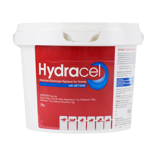 Value Plus Hydracel Advanced Electrolyte Replacer for Horses 2kg
