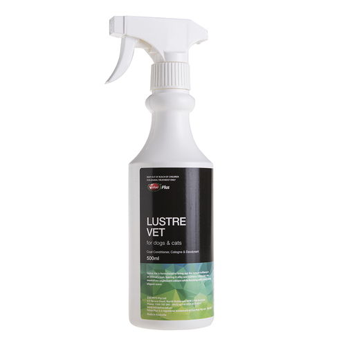 Value Plus Lustre Vet Cologne / Deodorant Dog Cat Grooming 500ml 