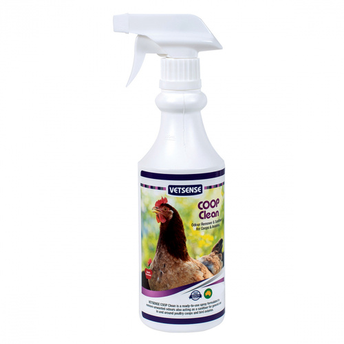 Vetsense Coop Clean Bird Poultry Odour Control Spray 500ml