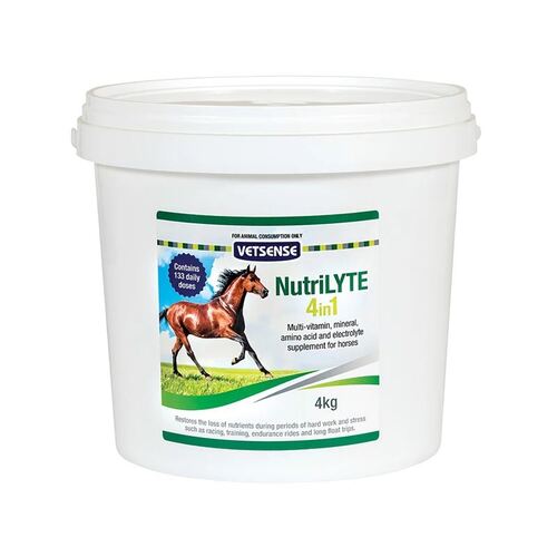 Vetsense Nutrilyte 4 in 1 Electrolyte Vitamin Horse Supplement 20kg