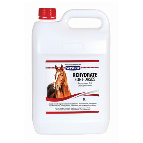 Vetsense Rehydrate Electrolyte Balance Maintenance for Horses 1L 