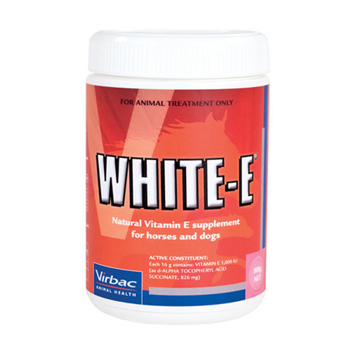 Virbac White E Natural Anti-Oxidant Muscle Stiffness for Horse Dog 1.5kg
