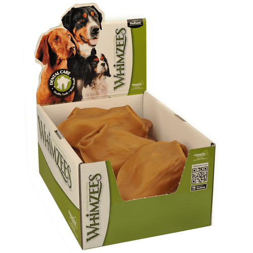 Whimzees Veggie Ear Dental Dog Chew Treat 18 Pack 