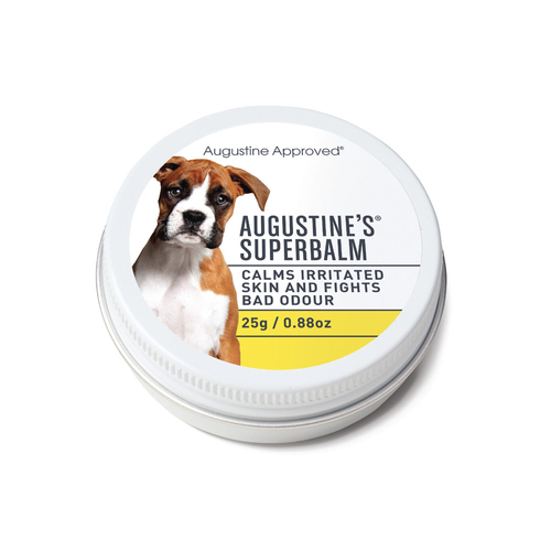 Augustines Approved Superbalm Calms Irritated Skin & Odour Control for Dogs 25g