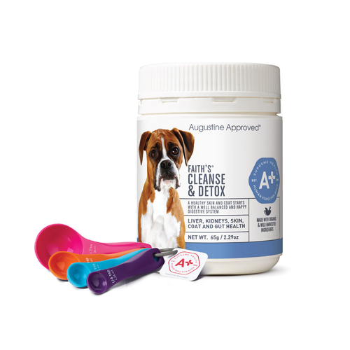 Augustines Approved Faiths Cleanse & Detox Supplement for Dogs 65g