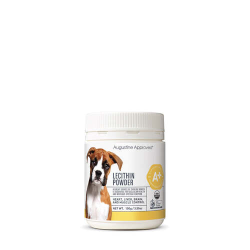 Augustines Approved Lecithin Powder Brain & Muscle Control for Dogs 100g