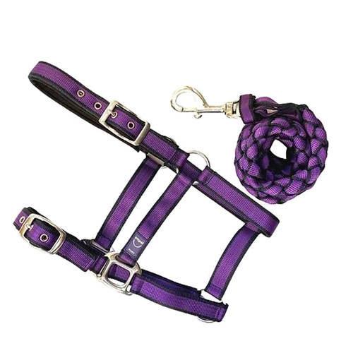 Anipal Autumn Lilac Recycled Comfort Halter & Lead Set Cobb