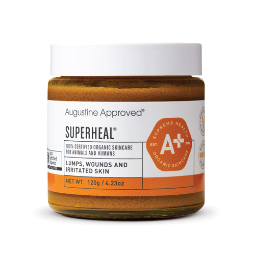 Augustines Approved Superheal Organic Skin Care for Animals & Humans 120g