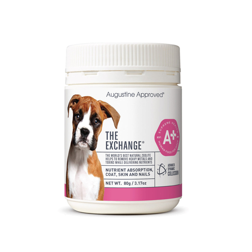 Augustines Approved The Exchange Zeolite Mineral Supplement for Dogs 80g