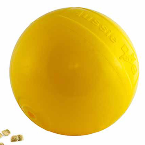 Aussie Dog Tucker Ball Rattle Treat Food Dispenser Pet Toy 5-10kg Small
