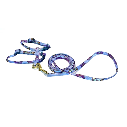 Anipal Bobby the Purple Azure Butterfly Durable Cat Harness & Lead XS