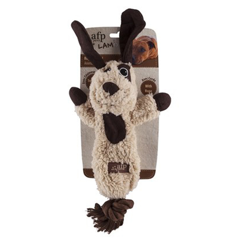 All for Paws Lambswool Cuddle Rope Plush Faux Fleece Pet Dog Toy
