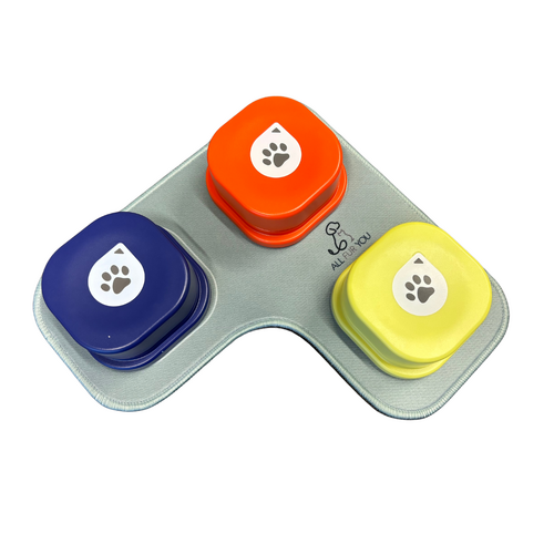 All Fur You Dog Communication Button Trainer Dog Taining Tool Set of 3