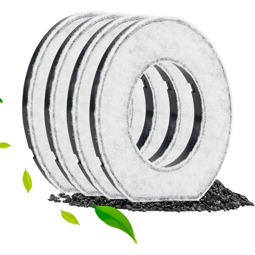 All Fur You Spill Proof Bowl Replacement Filter for Dog Water Bowl 4pcs