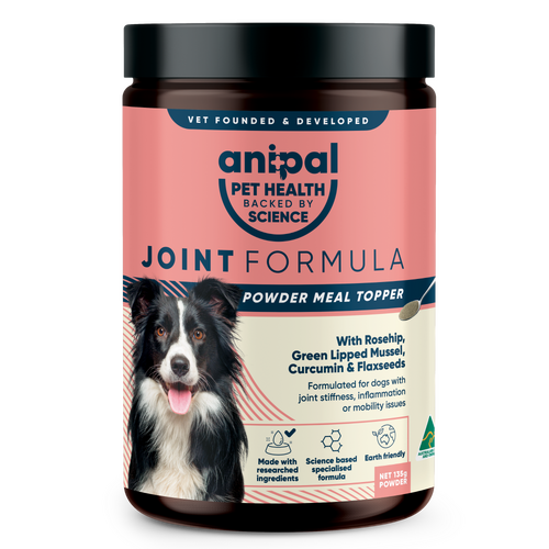 Anipal Joint Formula Powder with Rosehip Meal Topper for Dogs 135g