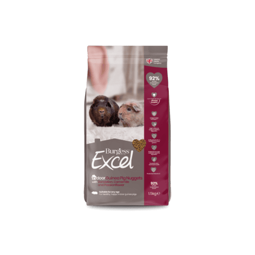 Burgess Excel Indoor Guinea Pig Nuggets with Dandelion & Camomile 1.5kg