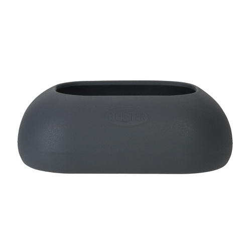 Kruuse Buster Incredibowl Pet Bowl for Long Eared Dogs Dark Grey Large 2L
