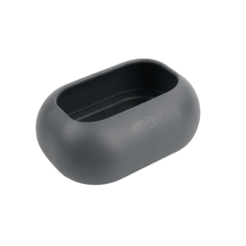 Kruuse Buster Incredibowl Pet Bowl for Long Eared Dogs Dark Grey Small 1L