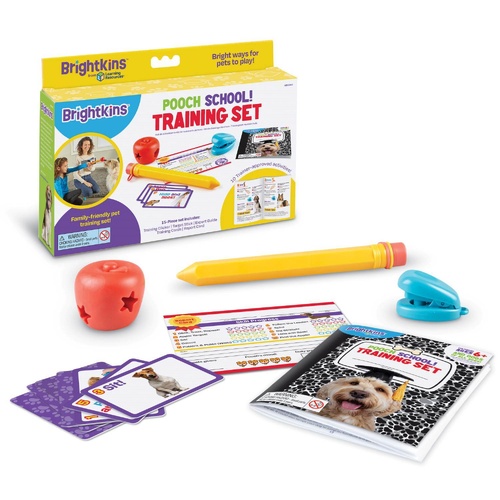 Brightkins Pooch School Interactive Training Set Non-Toxic for Dogs