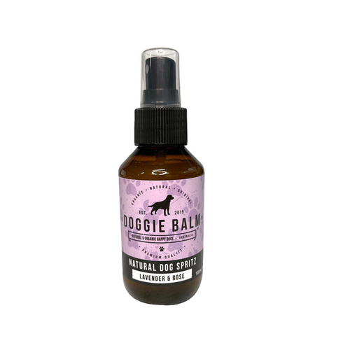 Doggie Balm Natural Dog Spritz Odour Eliminator Lavender & Rose 100ml