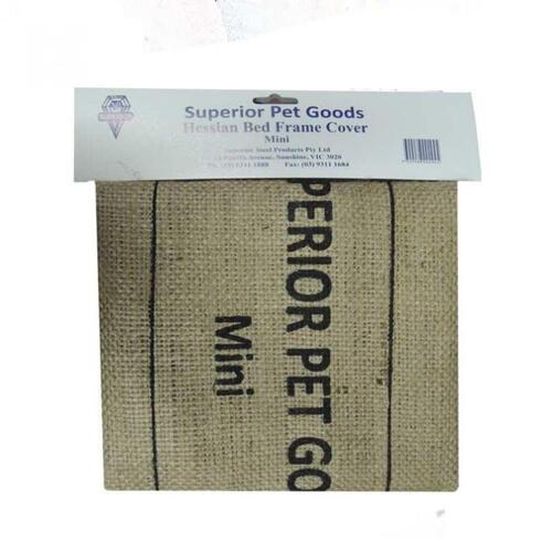 Hessian dog bed replacement covers deals