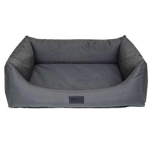 Superior Pet High Side Hideout Ortho Dog Bed Jungle Grey Small