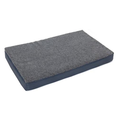 Superior Pet Ortho Mat Snuggly Sherpa Dog Bed Grey Medium