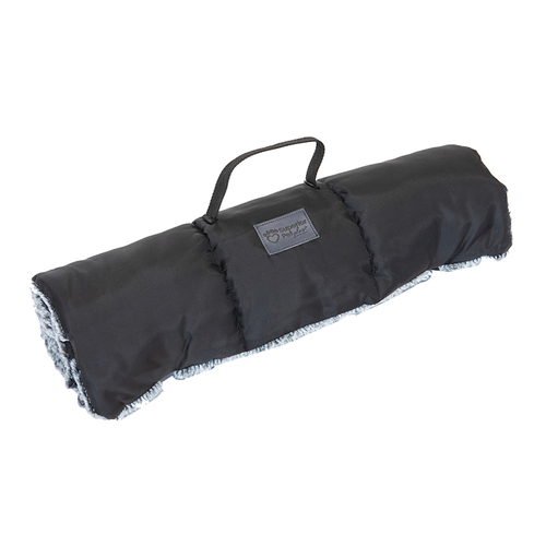 Superior Pet Goods Rollup Pet Dog Travel Mat Artic Faux Fur Medium