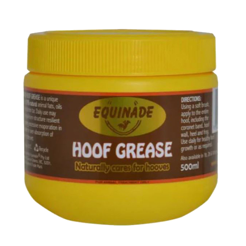 Equinade Hoof Grease Naturally Cares for Hooves on Horses 500g