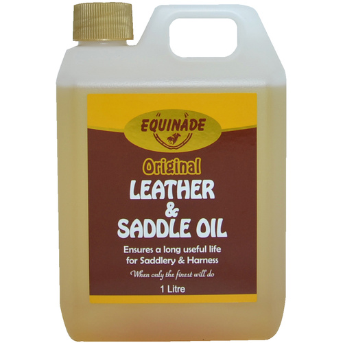 Equinade Original Leather & Saddle Oil for Saddlery & Harness 1L 