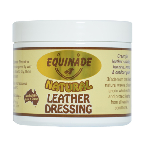 Equinade Natural Leather Dressing Beeswax Lanolin for Horses 400g
