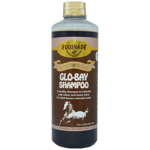 Equinade Showsilk Glo Horse Bay Shampoo Brightens Shines 500ml