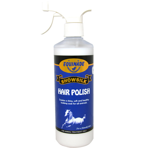 Equinade Showsilk Hair Polish Brightens Horse Coat 500ml 