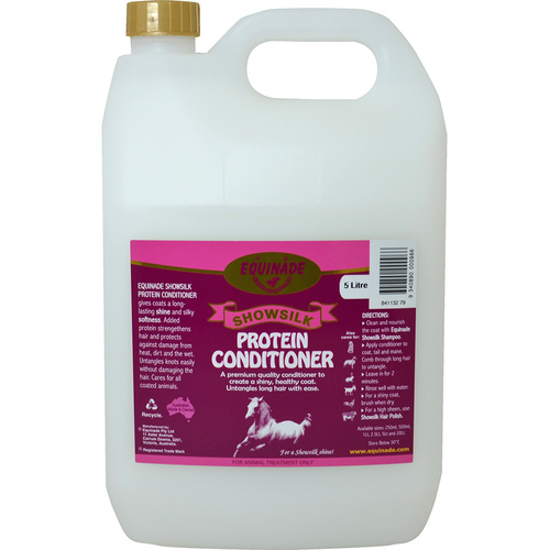 Equinade Showsilk Protein Conditioner Horse Coat Treatment 5L