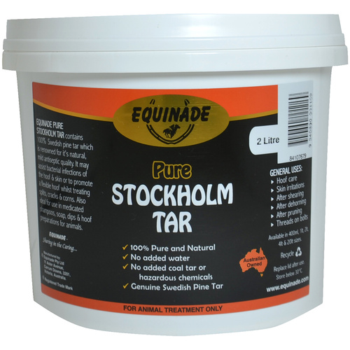 Equinade Pure Stockholm Tar Animal Antiseptic Treatment 2L 