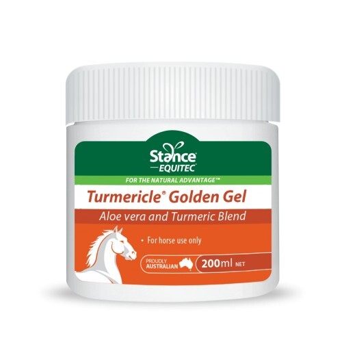 Stance Equitec Turmericle Golden Balm Horses Topical Treatment Gel 200ml