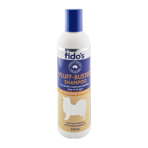 Fidos Fluff-Buster Shampoo for Double Coated & Shedding Dogs of All Ages 250ml
