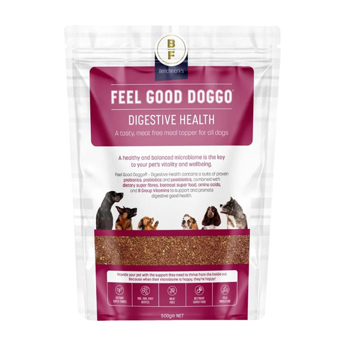 Feel Good Doggo Digestive Health Meal Topper Dogs Food Supplement 500g