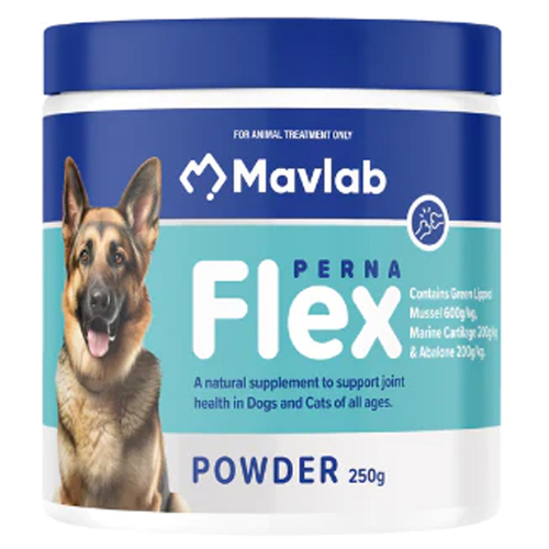 Mavlab PernaFlex Dogs Arthritic Supplement Treatment Powder 250gm
