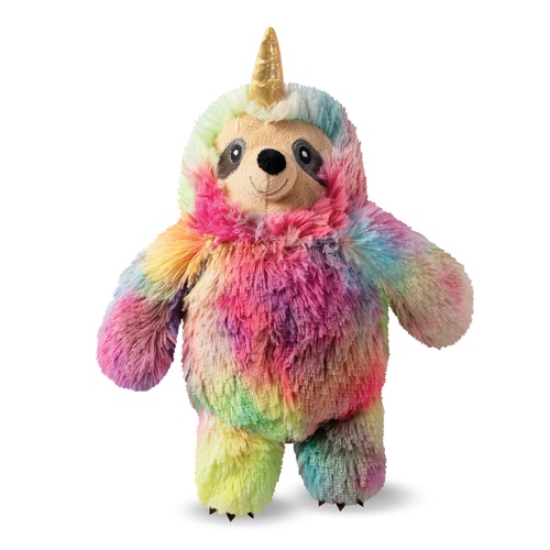 Fringe Studio Confetti Betti Slothicorn Interactive Plush Dog Squeaker Toy