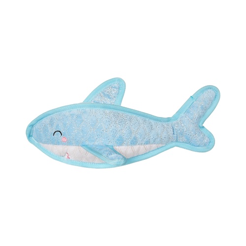 Fringe Studio Some Fin About You Durable Plush Dog Squeaker Toy