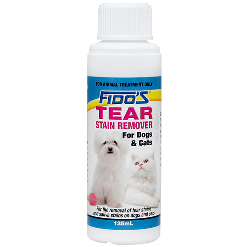 Fidos Dogs & Cats Soap Free Tear Stain Remover 125ml 