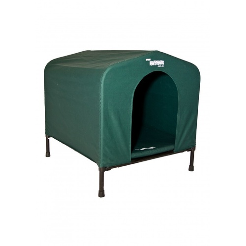 Hound House Kennel Mat Carry Case Portable Dog House Green Medium 