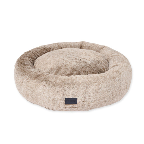 Superior Pet Harley Round Pet Dog Bed Non-slip Base Latte Large