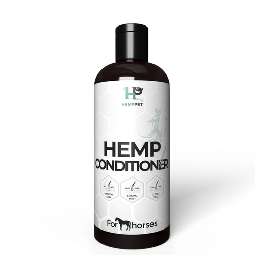 Hemp Pet Hemp Grooming Conditioner with Hemp Seed Oil for Horses 500ml