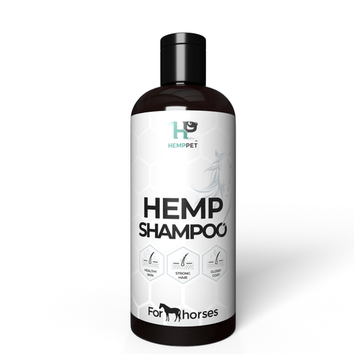 Hemp Pet Hemp Grooming Shampoo with Hemp Seed Oil for Horses 500ml